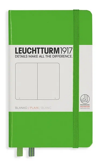 Блокнот Leuchtturm1917 357487 свежая зелень А6, 187 страниц