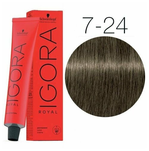 Краска для волос Schwarzkopf IGORA ROYAL 7-24