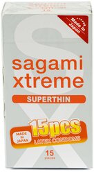 Презервативы Sagami Xtreme Superthin, 15 шт.