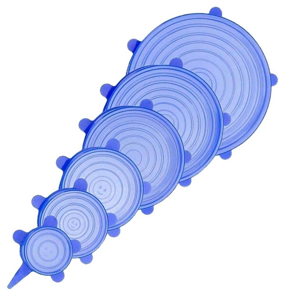 Силиконовые крышки универсальные - фотография № 1