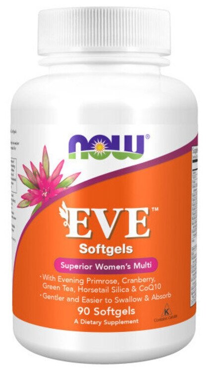 NOW Eve Superior Women's Multi Vitamin, 90 гел. капсул