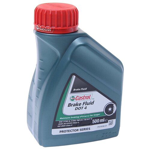 Brake Fluid Dot 4 Тормозная Жидкость 0,5л. Castrol Castrol арт. 15CD18