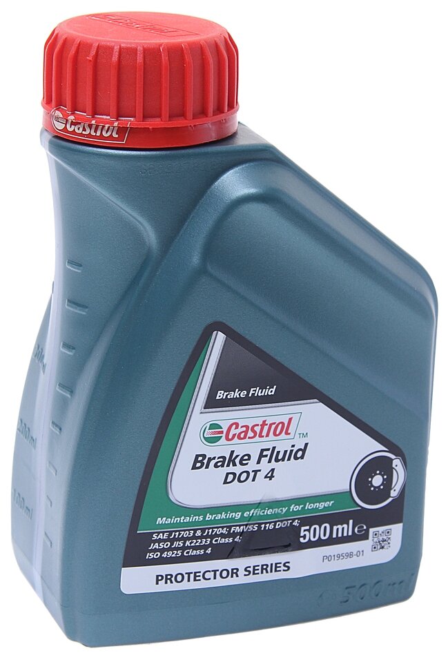 Тормозная жидкость Castrol Brake Fluid DOT 4 0.5 л