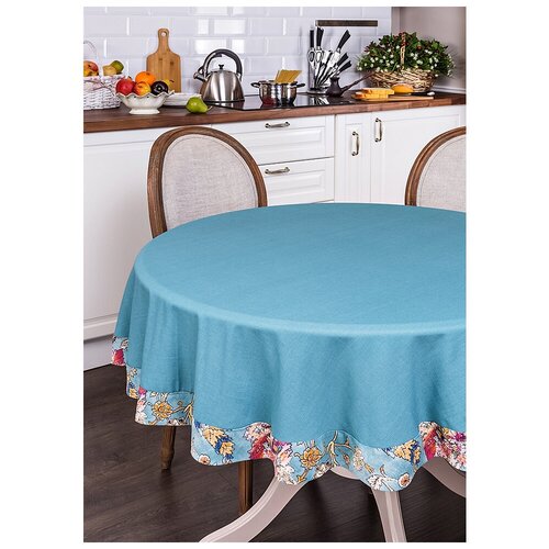 фото Скатерть круглая антик d160 santalino (121677)