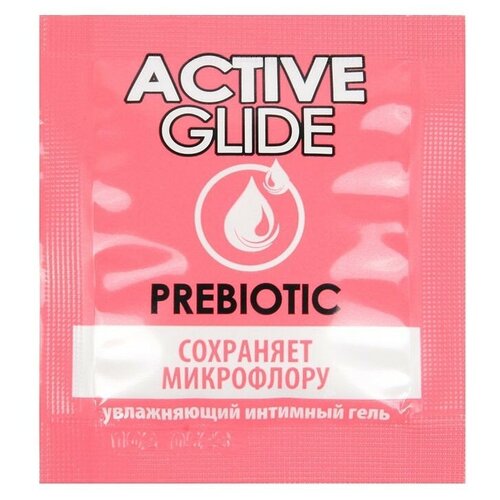 Купить Лубрикант на водной основе Active Glide с пребиотиком - 3 гр. (236025), Биоритм, Интимные смазки