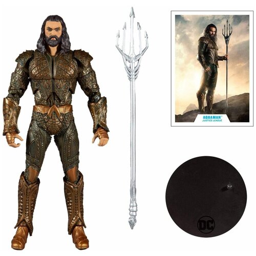 Аквамен Лига Справедливости Фигурка McFarlane Toys DC Zack Snyder Justice League Figure коллекционная фигурка аквамена aquaman лига справедливости 33см в подарочной коробке