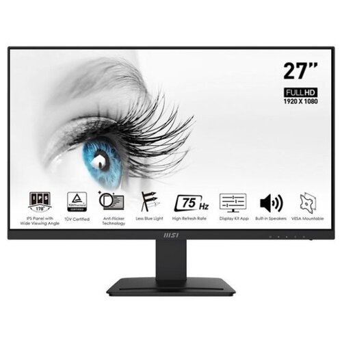 Монитор Msi Pro MP273 27 Black монитор 27 msi pro mp273 ips 1920x1080 черный