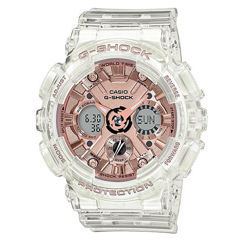 Наручные часы CASIO G-Shock GMA-S120SR-7A, розовый, бесцветный