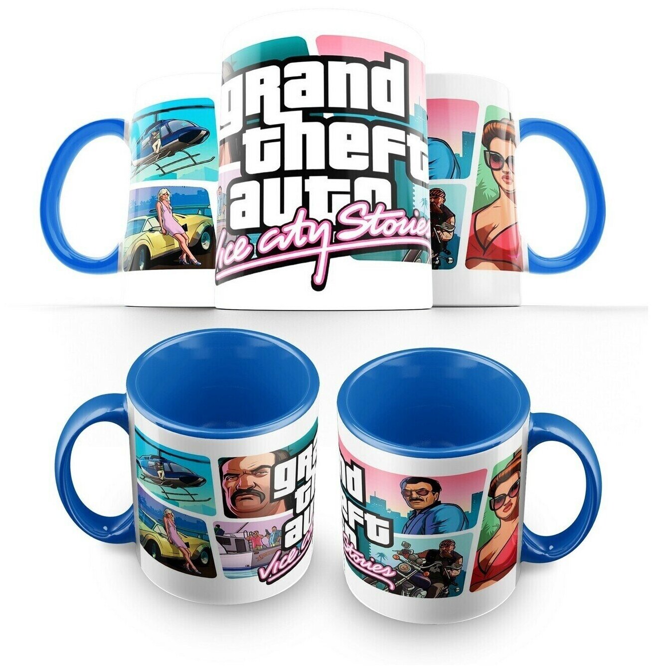 Кружка: GTA Vice City Stories гта, гранд теф ауто, grand theft auto, вай сити, сан андрес