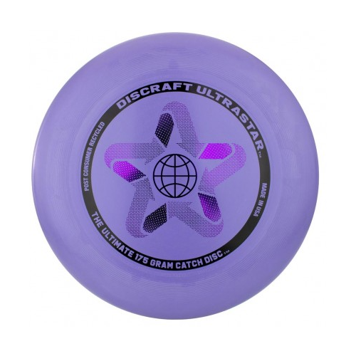 Диск Фрисби Discraft UltraStar Reсycled лаванда (175 гр.)