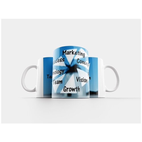 фото Кружка "презентация, маркетинг, мельница" 320 мл lotsprints