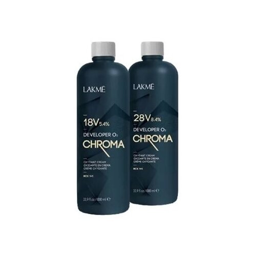 Стабилизированный крем-окислитель Chroma Developer 6v (1,8%), Lakme, 120 мл.