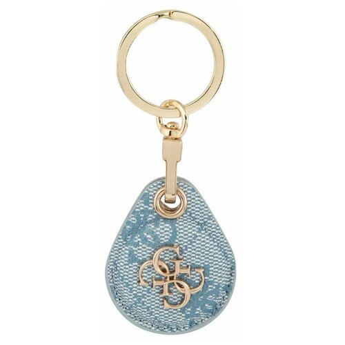 фото Guess для airtag чехол pu 4g big metal logo with ring blue