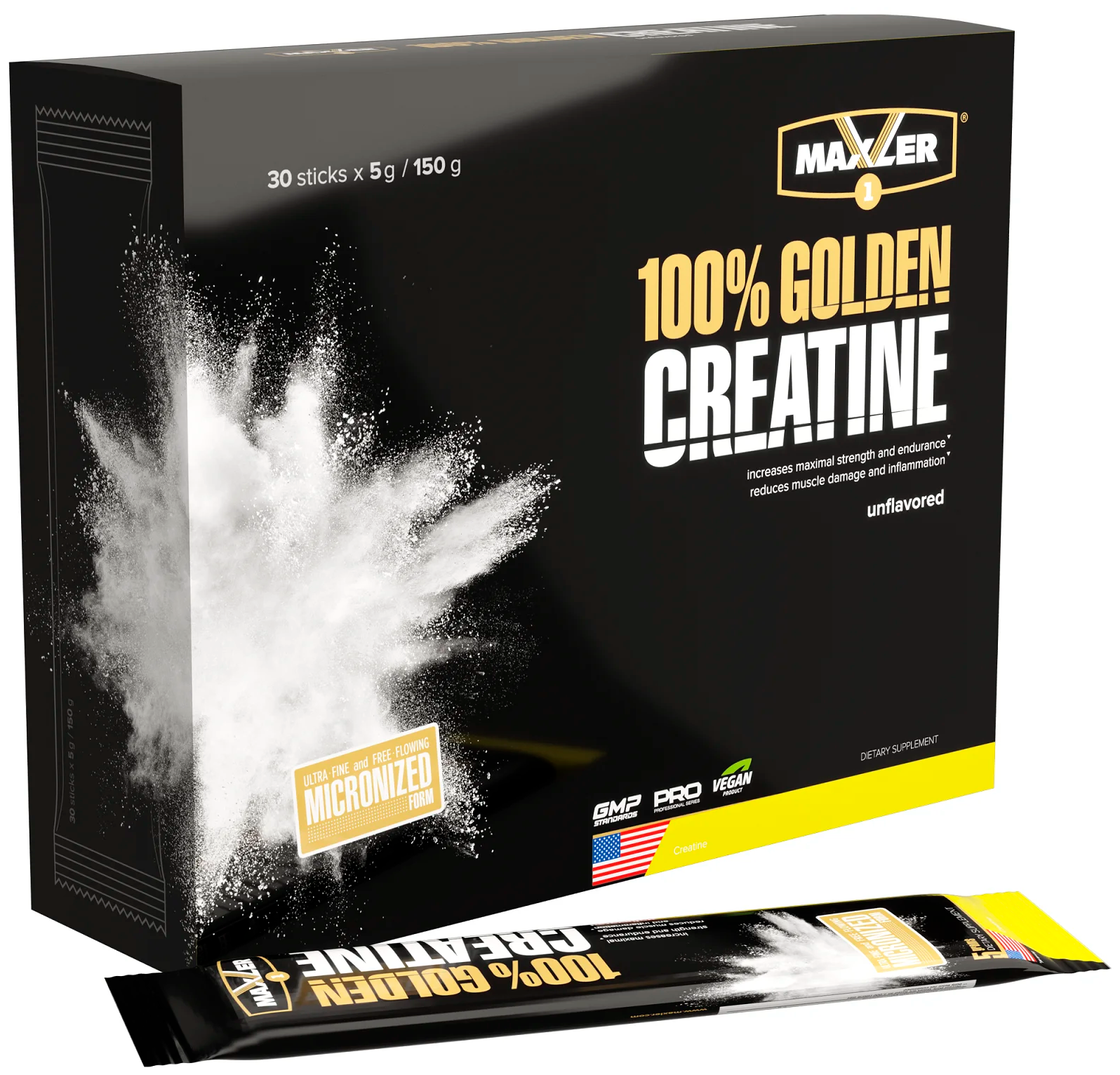 Maxler 100% Golden Micronized Creatine (150)