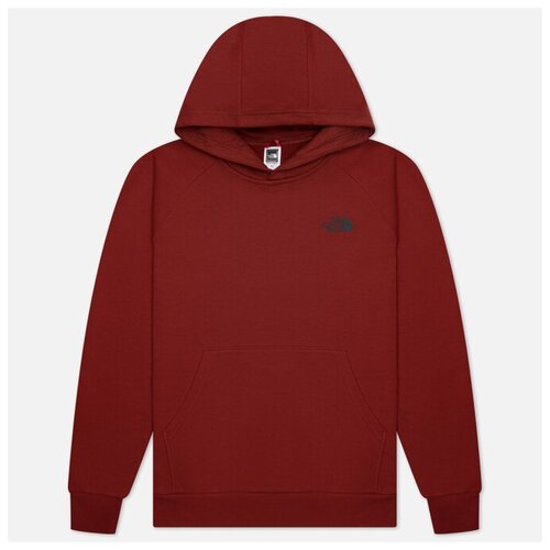 фото Мужская толстовка the north face raglan red box hoodie