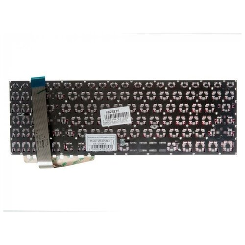 Клавиатура для ноутбука Asus X570Z FX570ZD FX570U FX570UD FX570D FX570DD чёрная с подсветкой 1850₽