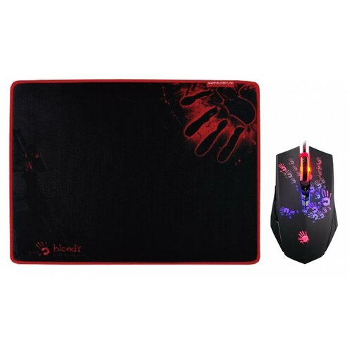 Мышь A4Tech Bloody A6081 черныйTattoo оптическая 4000dpi USB20 8 кнопок 219000₽