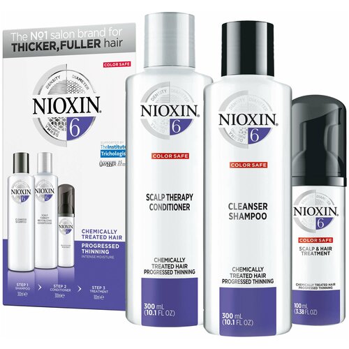 NIOXIN Набор Система 6 (Шампунь 300+ Кондиционер 300 + Маска 100)