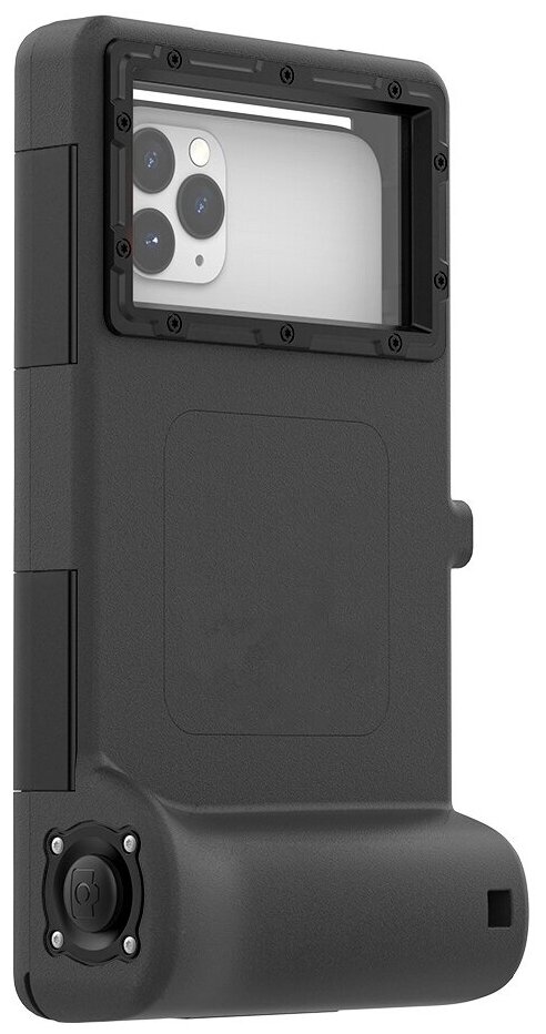 Водонепроницаемый противоударный водостойкий ударопрочный влагозащитный чехол-бампер MyPads со стеклом Gorilla Glass для iPhone 12 (6.1) / iPhone.