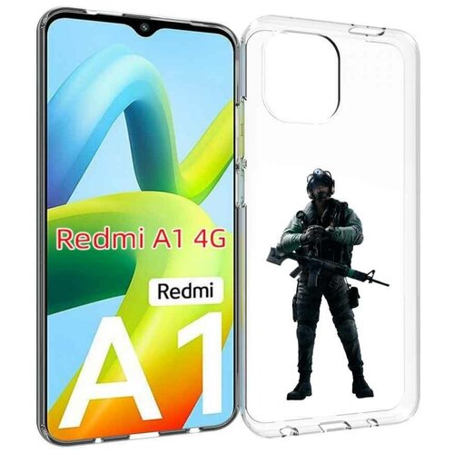 Чехол MyPads Tom-Clancy's-Rainbow-Six-2 для Xiaomi Redmi A1 задняя-панель-накладка-бампер чехол mypads tom clancy s rainbow six 1 для xiaomi redmi 11 prime 4g задняя панель накладка бампер