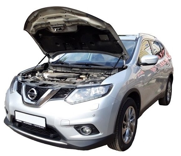 Упоры капота AutoInnovation (арт. 01-13) NISSAN X-Trail 2015-н. в.