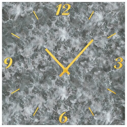 фото Svs настенные часы svs 3502862 серый рисунок