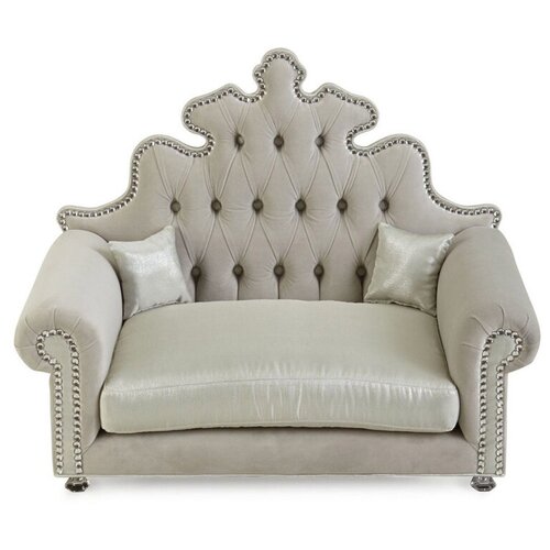 Диван Клариса для собак средних пород и кошек, экокожа, 84х59x67см