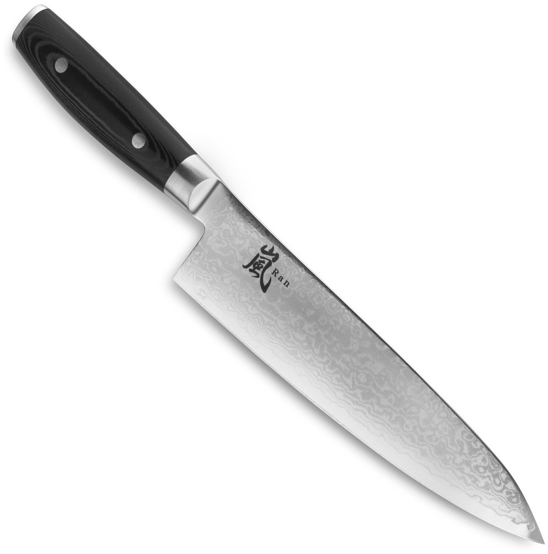 Набор из кухонного ножа с точилкой, дамасская сталь YA36000-002 RAN