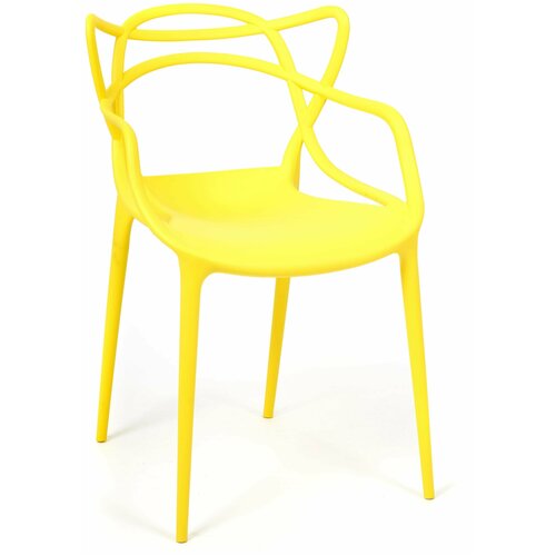 фото Стул обеденный secret de maison cat chair (mod. 028), пластик, желтый, 037