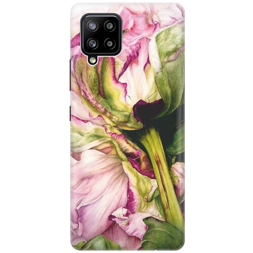 фото Re:pa чехол - накладка artcolor для samsung galaxy a42 с принтом "нежность цветка"