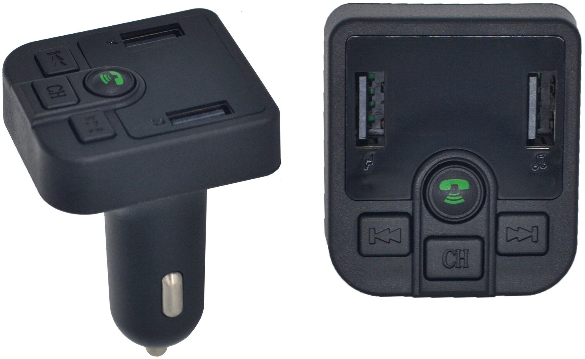Автомобильный Bluetooth ресивер/FM трансмиттер х28 Bluetooth /Bluetooth проигрыватель FM трансмиттер черный /FM модулятор черный