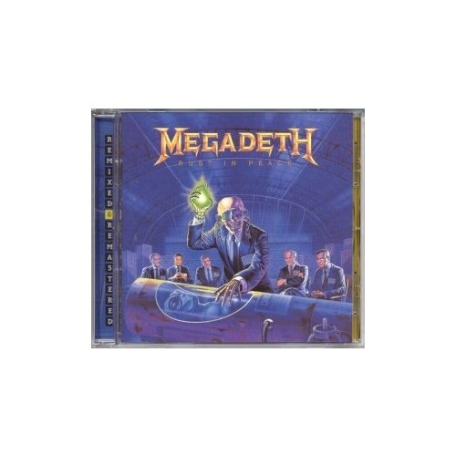 Компакт-диски, Capitol Records, MEGADETH - Rust In Peace (CD) компакт диски capitol records the band northern lights southern cross cd