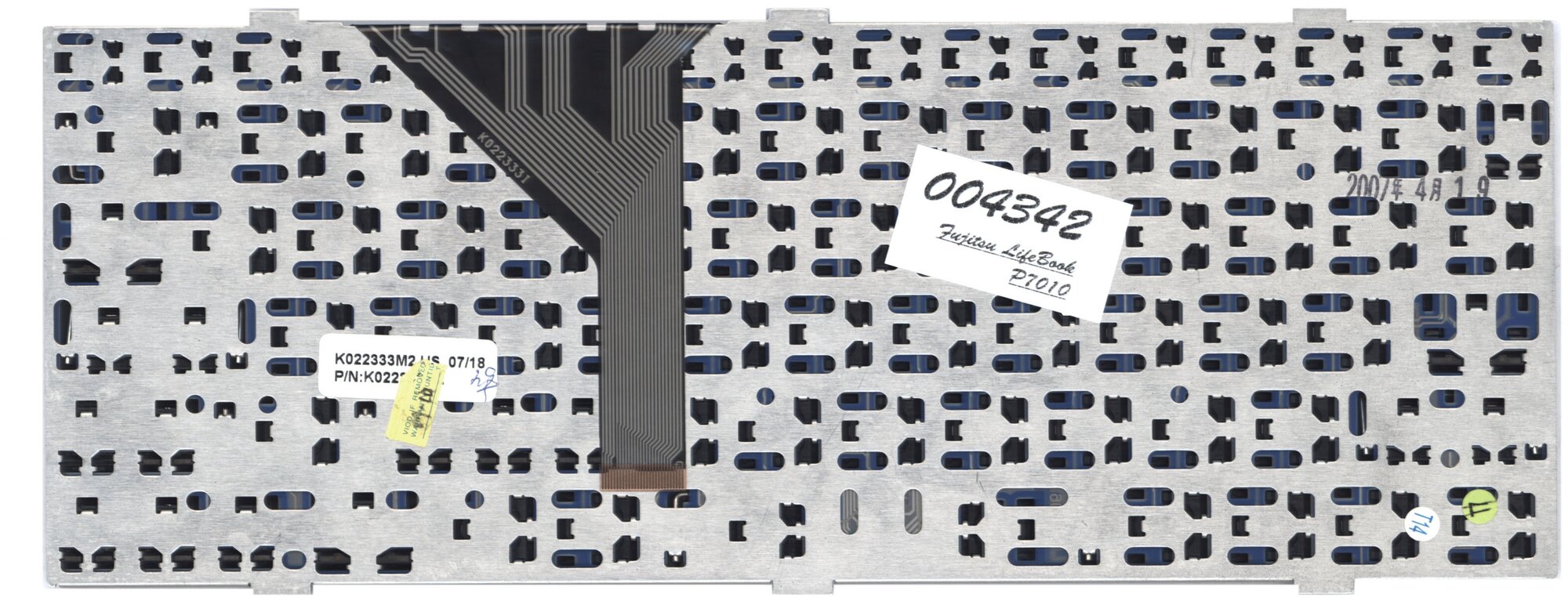 Клавиатура для ноутбука Fujitsu CP215568-01 черная