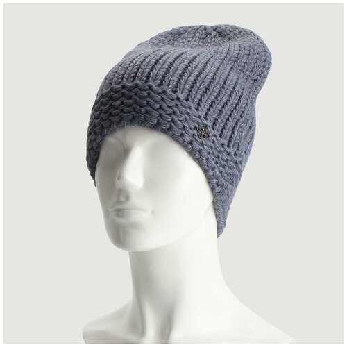 фото Шапка lekiko, размер 52-58, синий, голубой