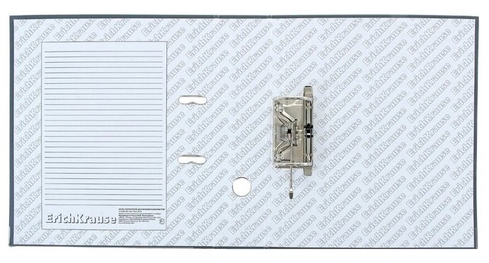 ErichKrause Папка–регистратор с арочным механизмом Basic А4, 50 мм, серый - фотография № 5
