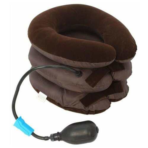 Массажный надувной воротник для шеи Tractors For Cervical Spine шейный ортопедический при остеохондрозе Массажная подушка 480₽