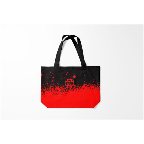 фото Сумка-шоппер / 46х35 см / рок / rammstein burnettie