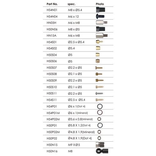 Болт компрессионный M8x5.0 арт. ZTB20812 набор elvedes 2012026 для роллерных тормозов shimano br im85 81 55 45 silver