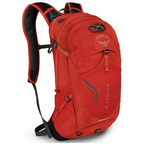 фото Рюкзак велосипедный osprey syncro 12 (цвет: firebelly red)