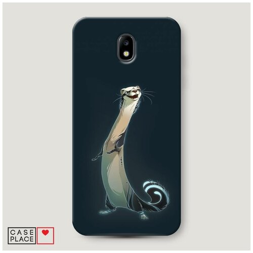 фото Чехол пластиковый samsung galaxy j5 2017 хорек арт case place