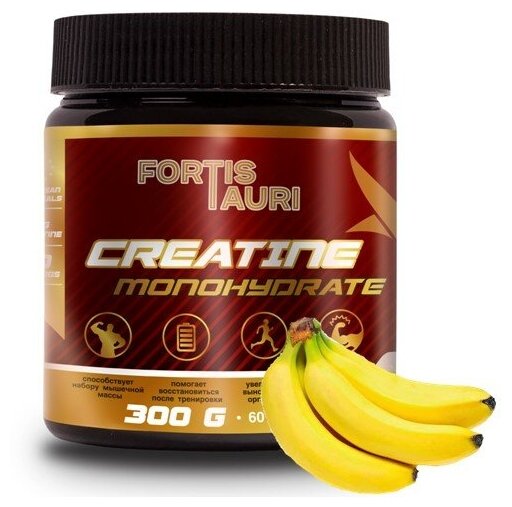 FortisTauri CREATINE 300g (Банан)