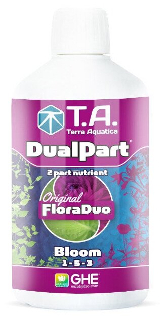 DualPart Bloom 0.5л (Flora Duo GHE) - фотография № 1