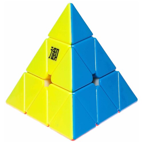 Головоломка пирамидка бюджетная KungFu Pyraminx, color