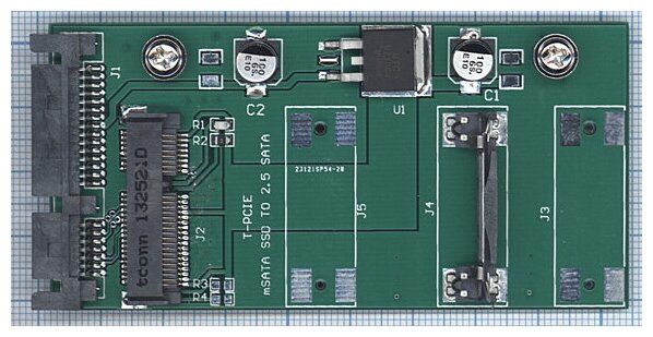 Переходник SSD на 2.5 SATA mini PCI-E