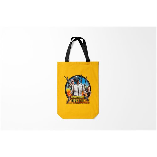 фото Сумка-шоппер / 31х42 см / геймерам / pubg burnettie