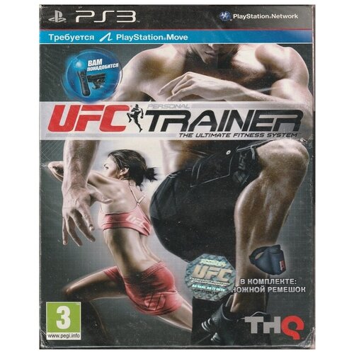 Игра UFC Personal Trainer: The Ultimate Fitness System для PS Move + Ремешок на ногу (PS3) игра для playstation 3 ufc personal trainer the ultimate fitness system русская инструкция ножной ремень