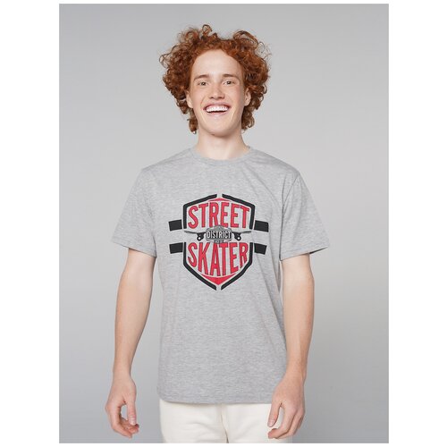 фото Футболка твое 81177 размер l, серый