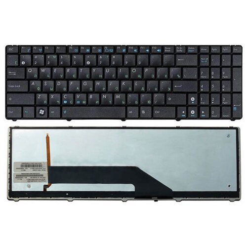 Клавиатура для ноутбука Asus K50AE русская черная с подсветкой 259000₽