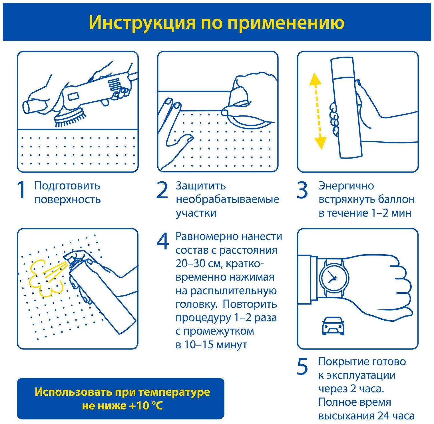 Антигравий GOODYEAR черный аэрозоль 400мл - фото №5