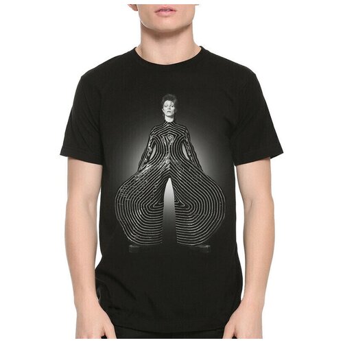 Футболка DreamShirts Дэвид Боуи - David Bowie Мужская черная 2XL DREAM SHIRTS черный  